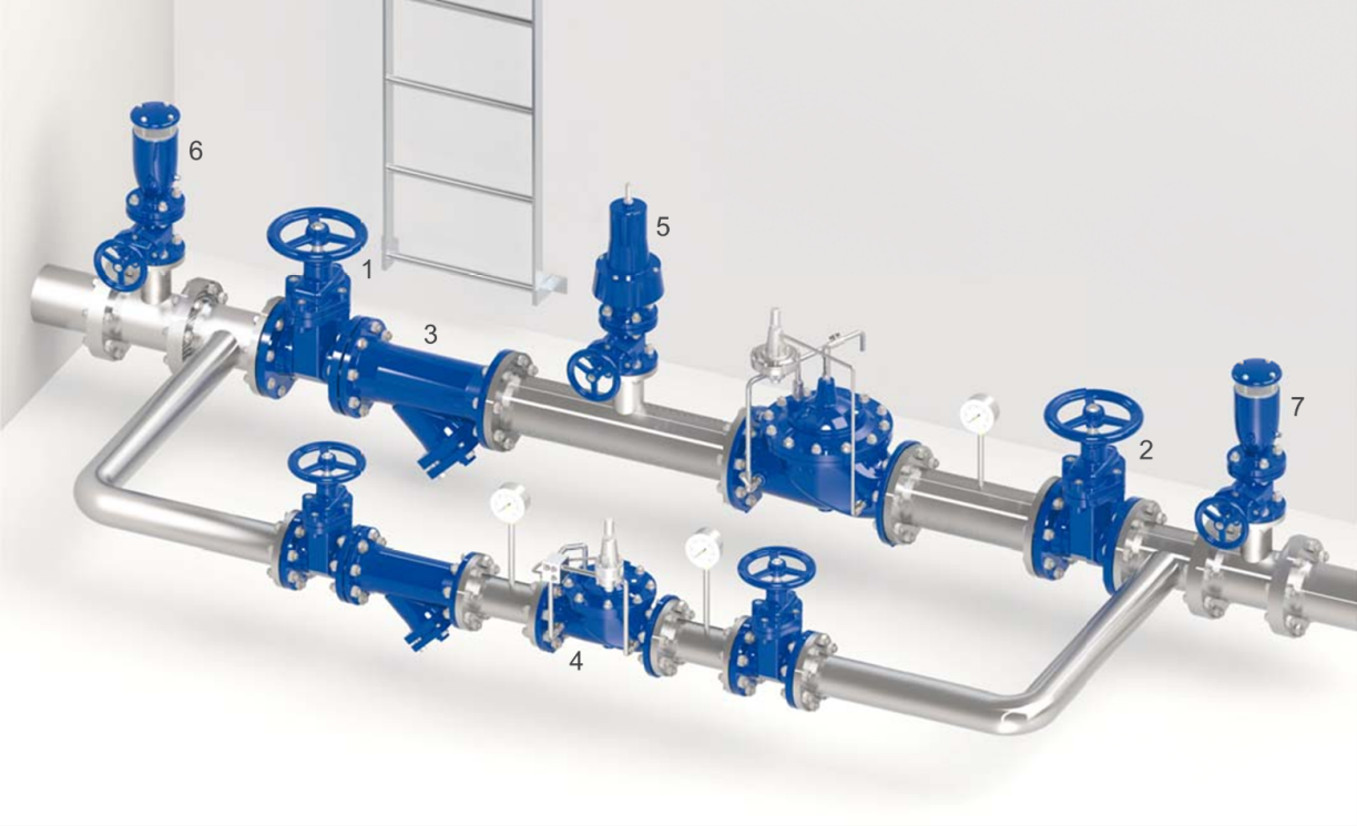 Excess Flow rate Cut-off - E3117-00 - E4117-00-installation