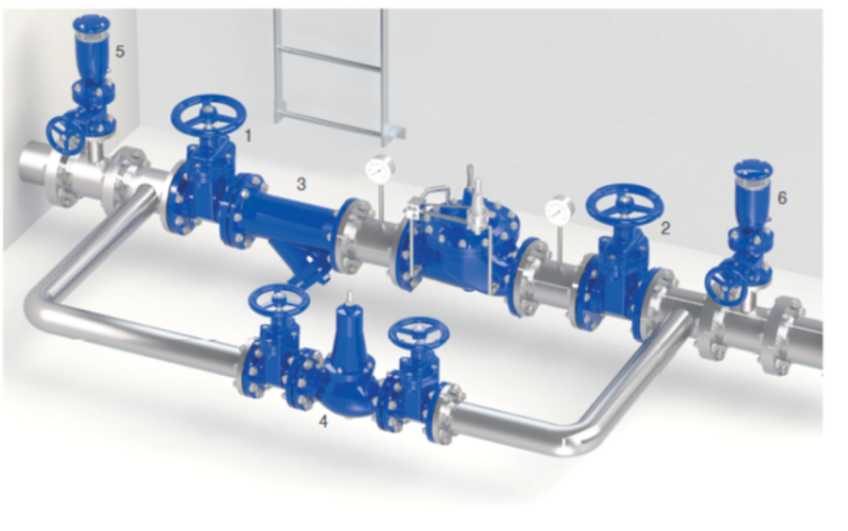 Upstream Pressure Support Valve - E3116-00 - E4116-00-installation