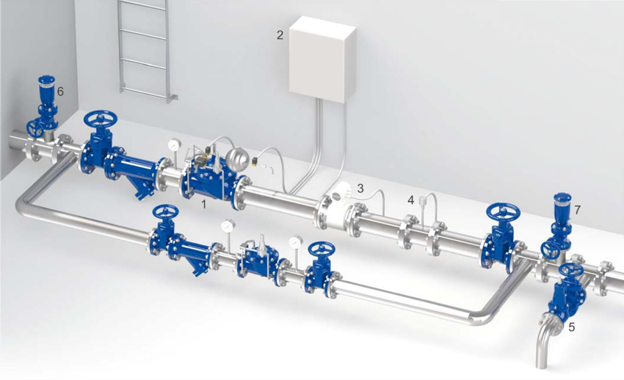Automatic Hydrovalve Management Pressures - E3115-T - E4115-T-installation