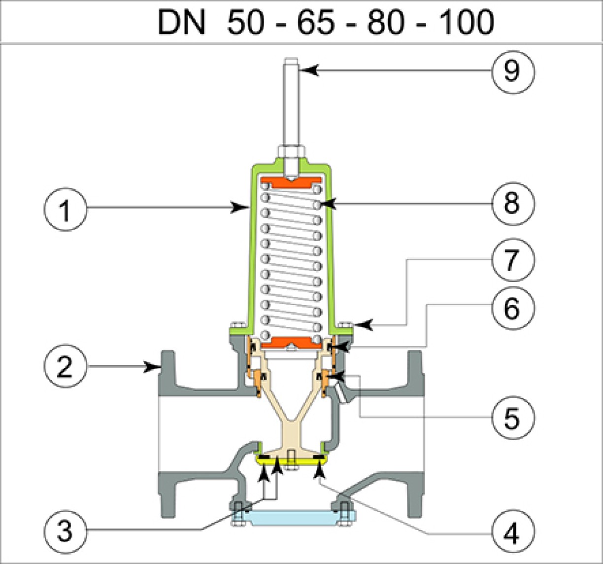 Régulateur De Pression à Membrane D4 - Entrée/sortie G1/8 - Compatible 59504/71768 - Neuf