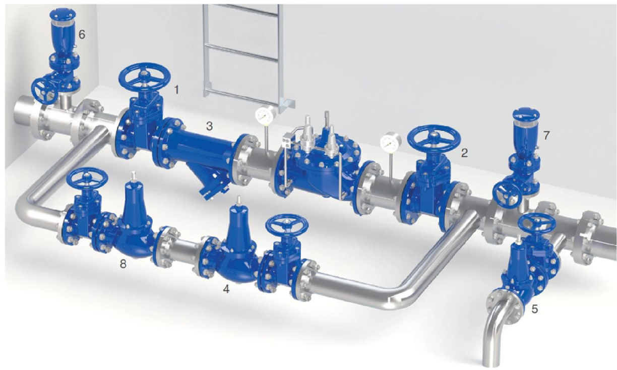 Stabilisateur de pression aval avec maintien de pression amont - E3115-02 - E4115-02