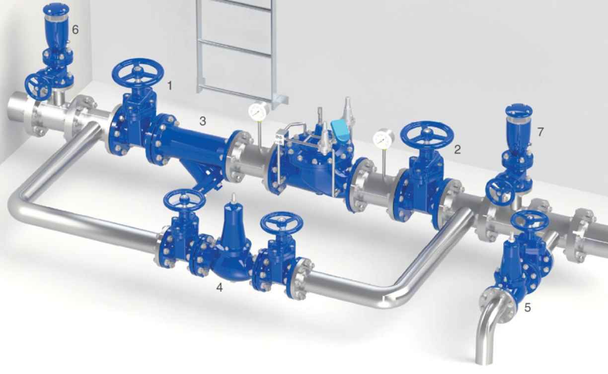 Stabilisateur de pression aval à deux niveaux - E3115-46/E4115-46