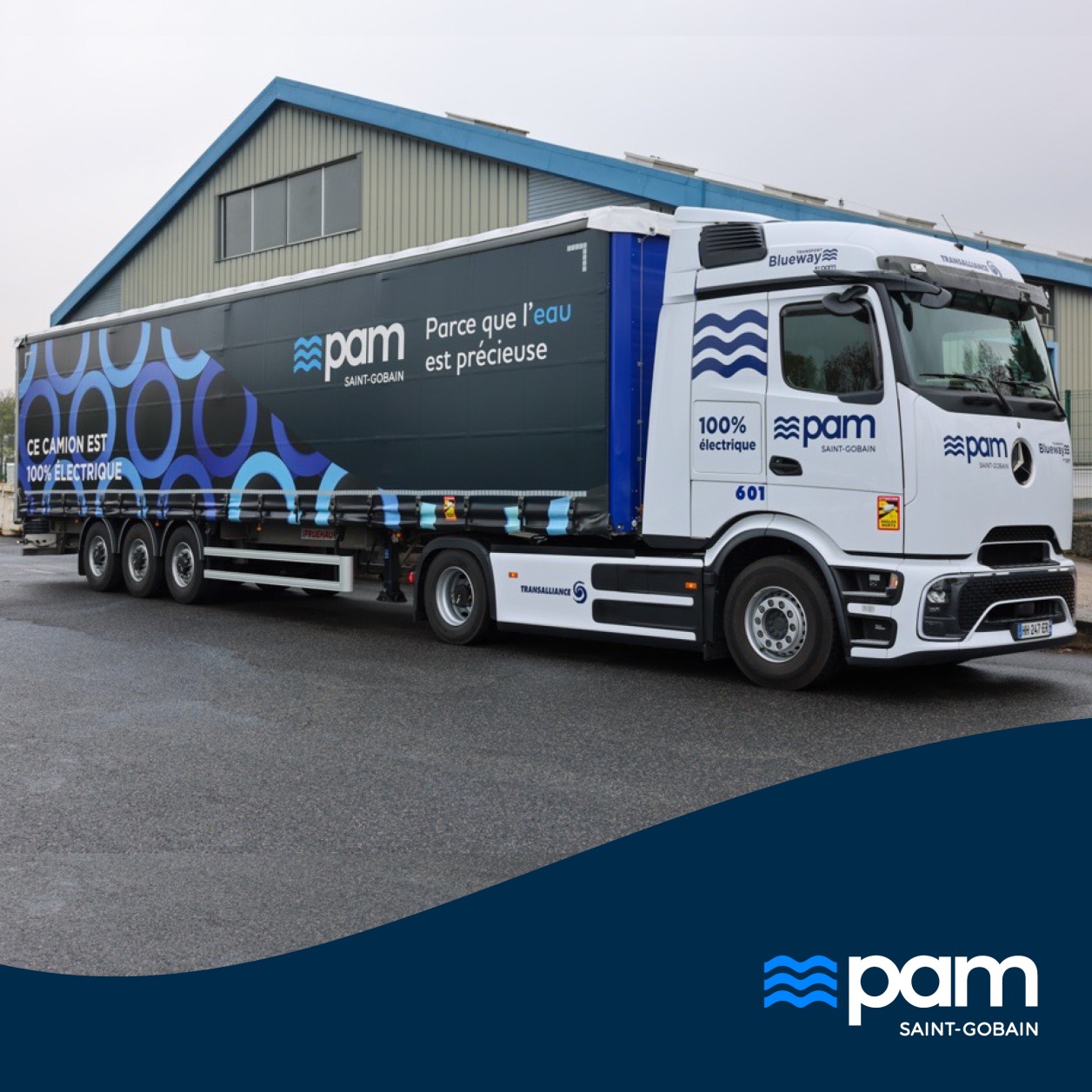 Nos nouveaux camions électriques