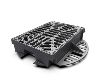 Flat grating BALTICA 2 Class D400 Frame with 3 side-flange