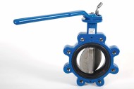 Lug butterfly valve without flange clockwise type 125