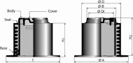PAVA 19 Surface box