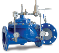 Flow control valve with minimum-maximum level control  E3110-44 - E4110-44