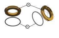 Prises TCRL DN65 - Kit de 20 sièges régulateur et 20 joints