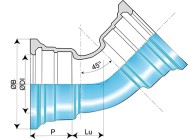 Coude_Standard_45_DN60-300