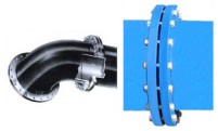 fixed flanged joint