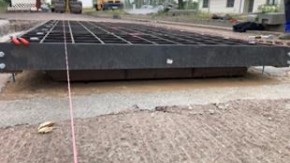 Einbau einer Gatic Abdeckung mit Überbreite