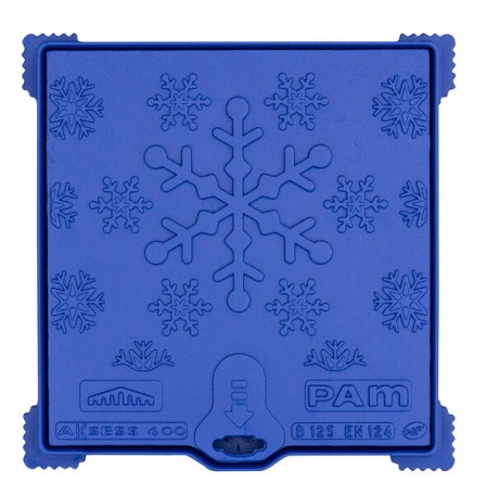 Aksess Manhole Cover - Snowflakes