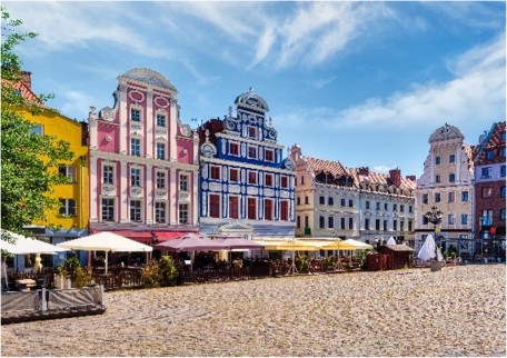 Kanalguss Stadt