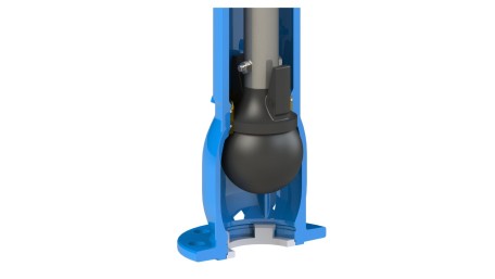 Hydroprotect Detailausschnitt Absperrelement