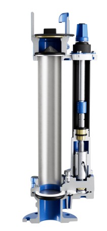 Schnittdarstellung des Freistrom-Unterflurhydranten HYDROPROTECT FS