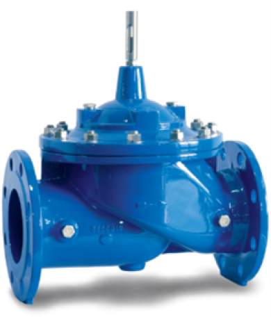 Automatic control valves E4000 series with full bore