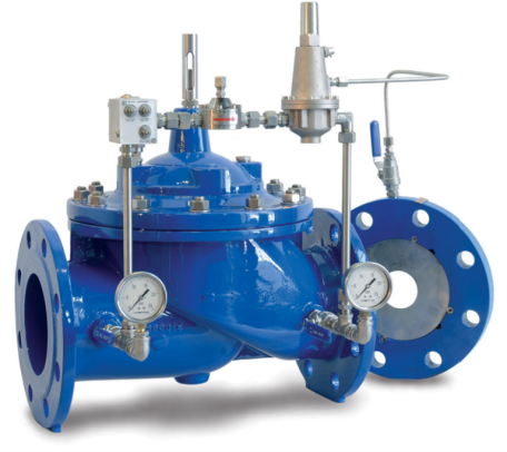 Flow control valve with minimum-maximum level control  E3110-44 - E4110-44
