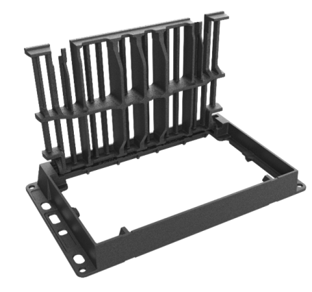 Grille SOLE Classe D400 - Grille articulée PMR - Cadre Rectangulaire