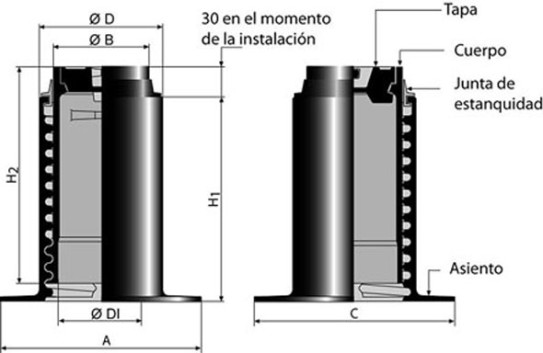 Boca de llave PAVA 10