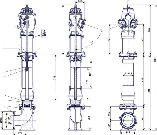 Poteau_aspiration_en_charge_ATLAS_DN150_BD_VR