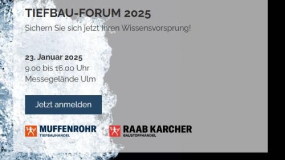 Tiefbauforum 2025