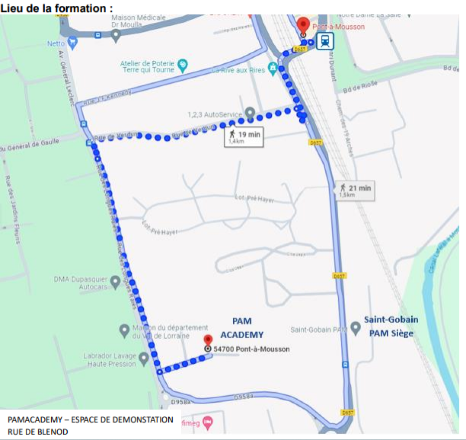Plan d'accès
