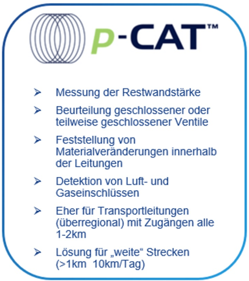 p-CAT Vorteile